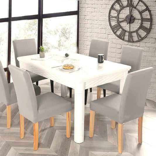 Polar Fleece Grey Chair Cover