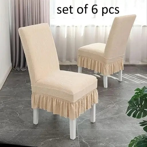 2025 New Addition Polar Fleece Frill Chair Cover