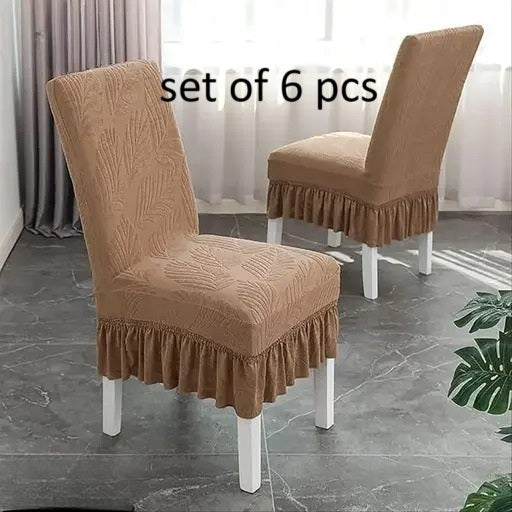 2025 New Addition Polar Fleece Frill Chair Cover