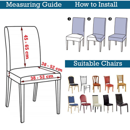 STRETCHABLE CHAIR COVERS, MULTI COLOR PRISM - Fab Home Decor - Sofa Cover