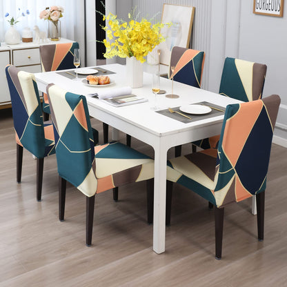STRETCHABLE CHAIR COVERS, MULTI COLOR PRISM - Fab Home Decor - Sofa Cover